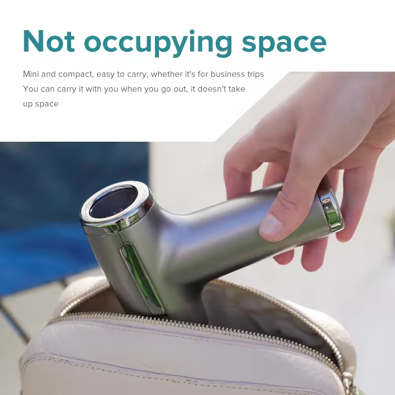 Portable Hair Dryer with Wireless Functionality and Power