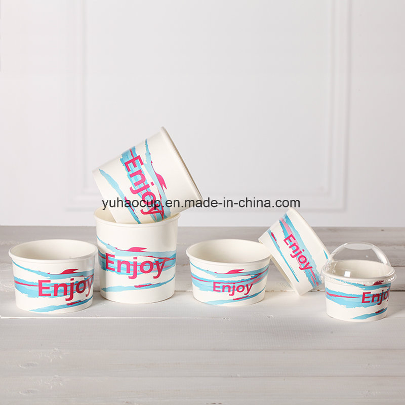 Yogurt and Ice Cream Cup with Lid