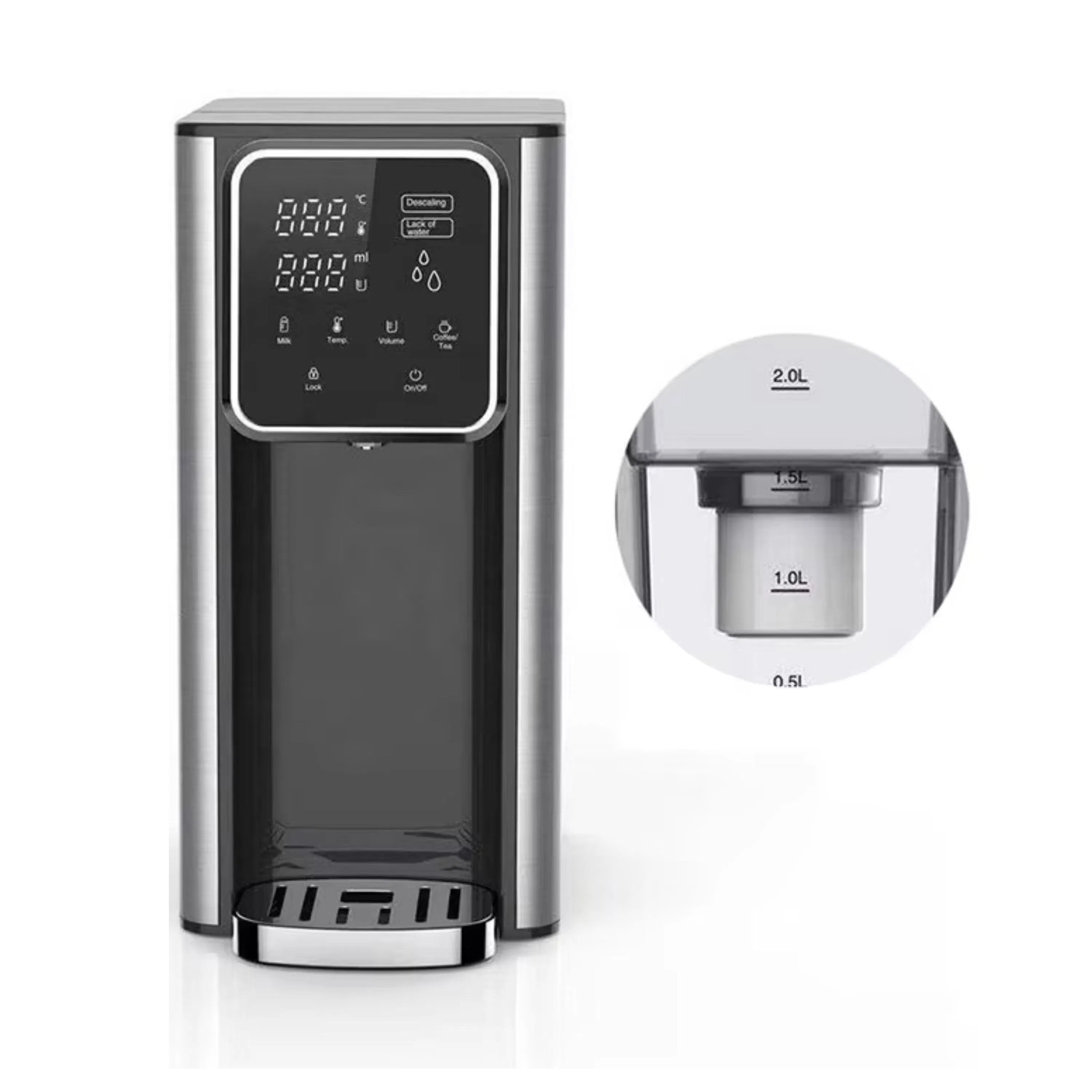 Longbank New Modern Design Home Desktop 3L Automatic Instant Hot Water Dispenser