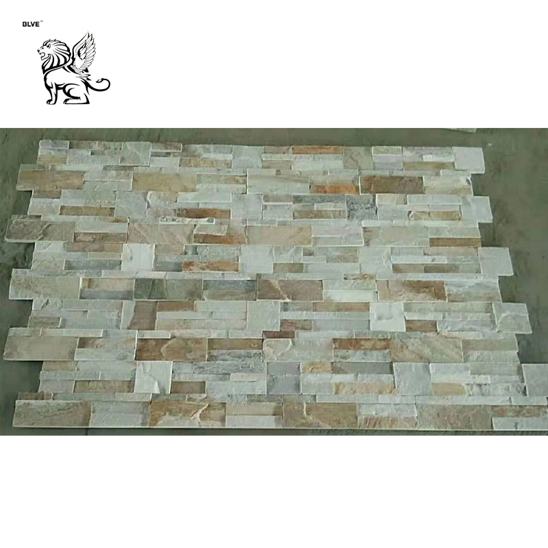 Blve Homedecoration Raw Stone Art Crafts Natural Culture Stone Wall Panel Tiles for Wholesale