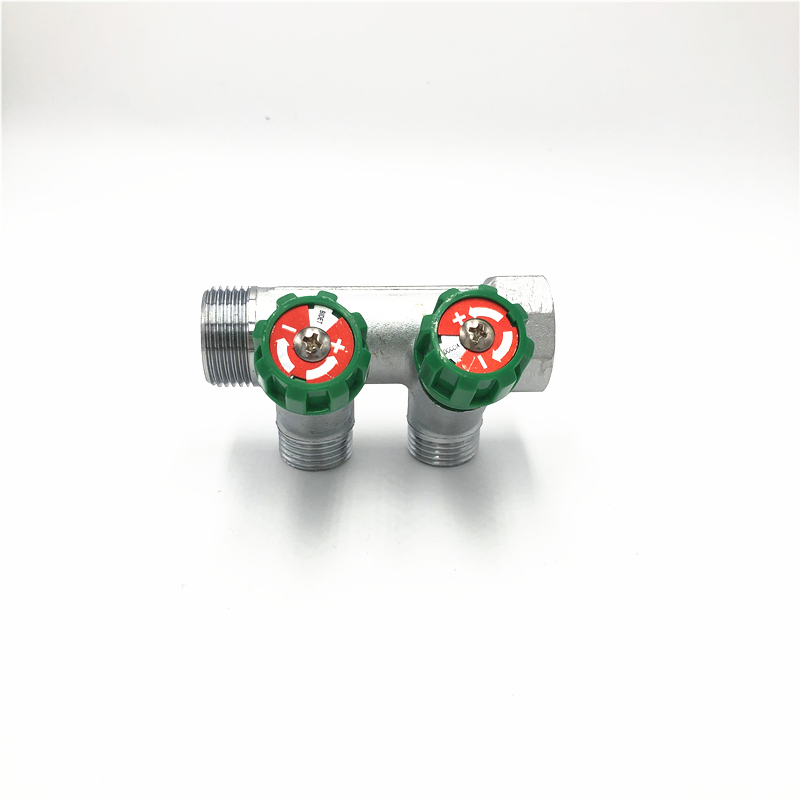 2 Way Water Manifold for Floor Heating System