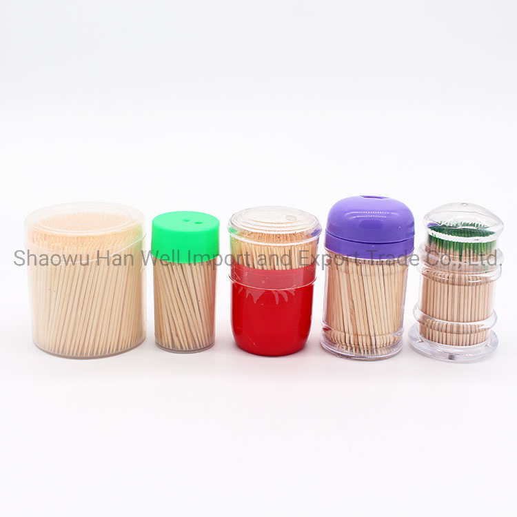Wholesale Packing Wood Food Grade Wooden Barrel Toothpicks