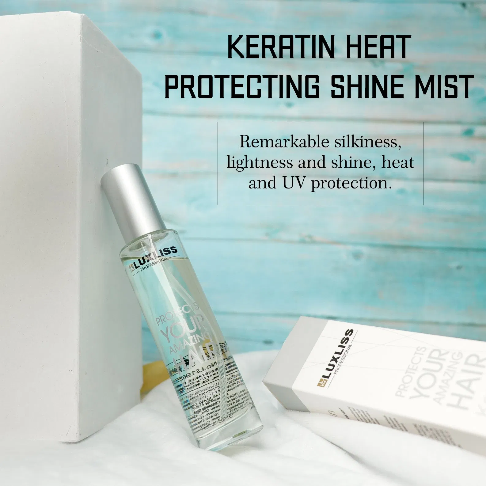 Luxliss Keratin Treatment Products UV Hair Heat Protection Spray Mist