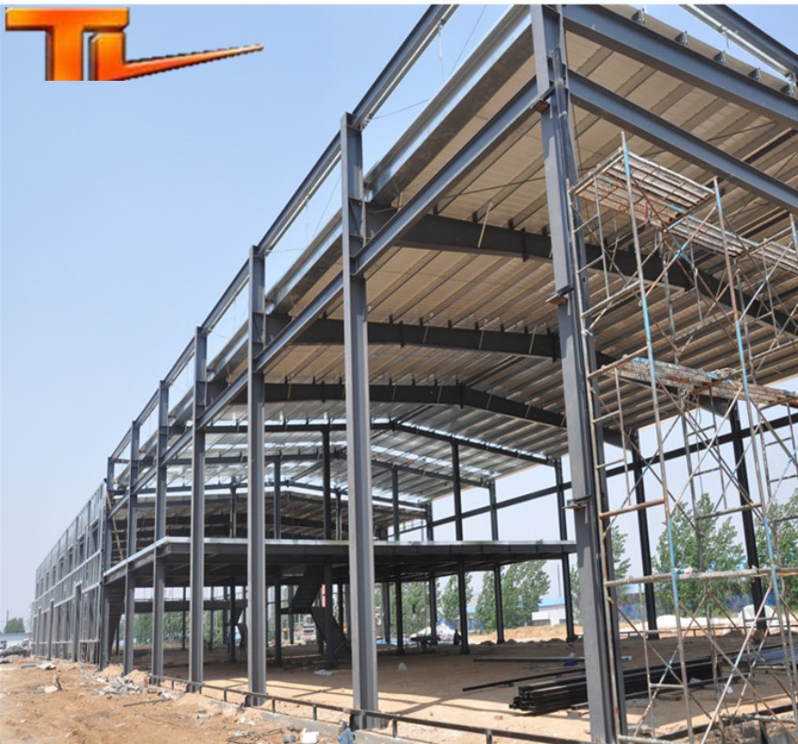 Steel Structure Car Shop Construction Showhouse Building