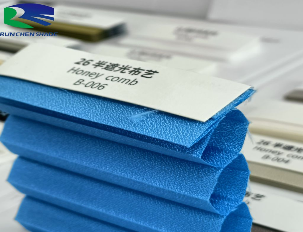 Maylianup Perspective Honeycomb Pleated Curtain Roller Paper Blinds Rope Blinds Pleated Curtain Spring Blinds