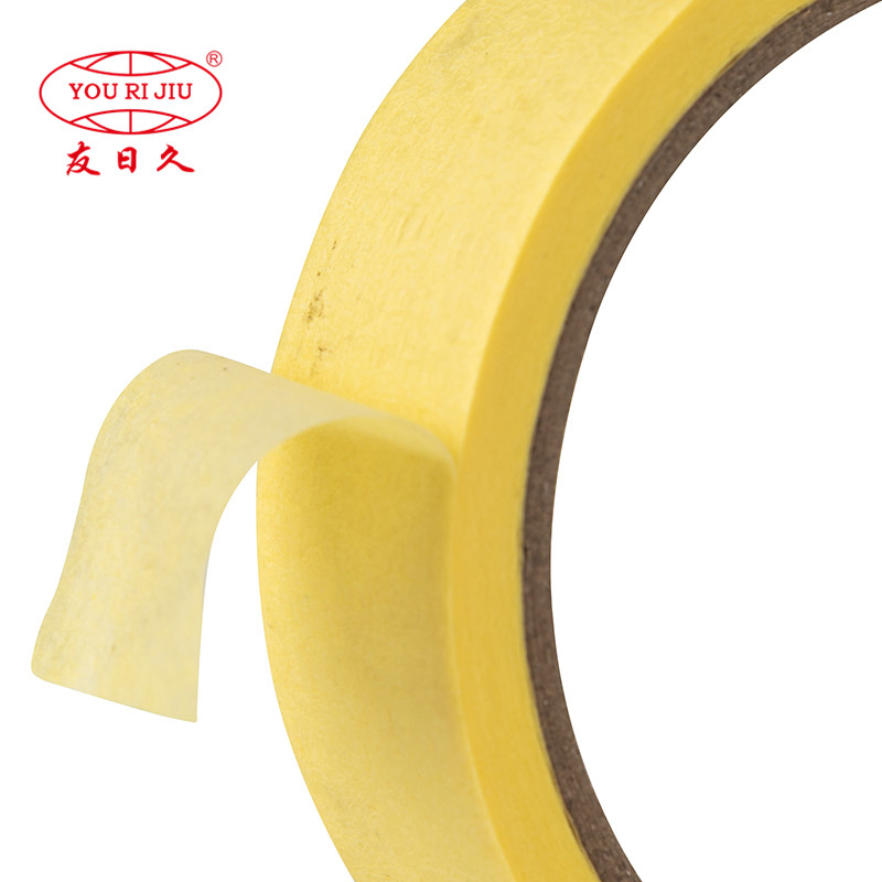 Youyi Group Heat Resistant Factory Price Crepe Paper Adhesive Jumbo Roll Masking Tape