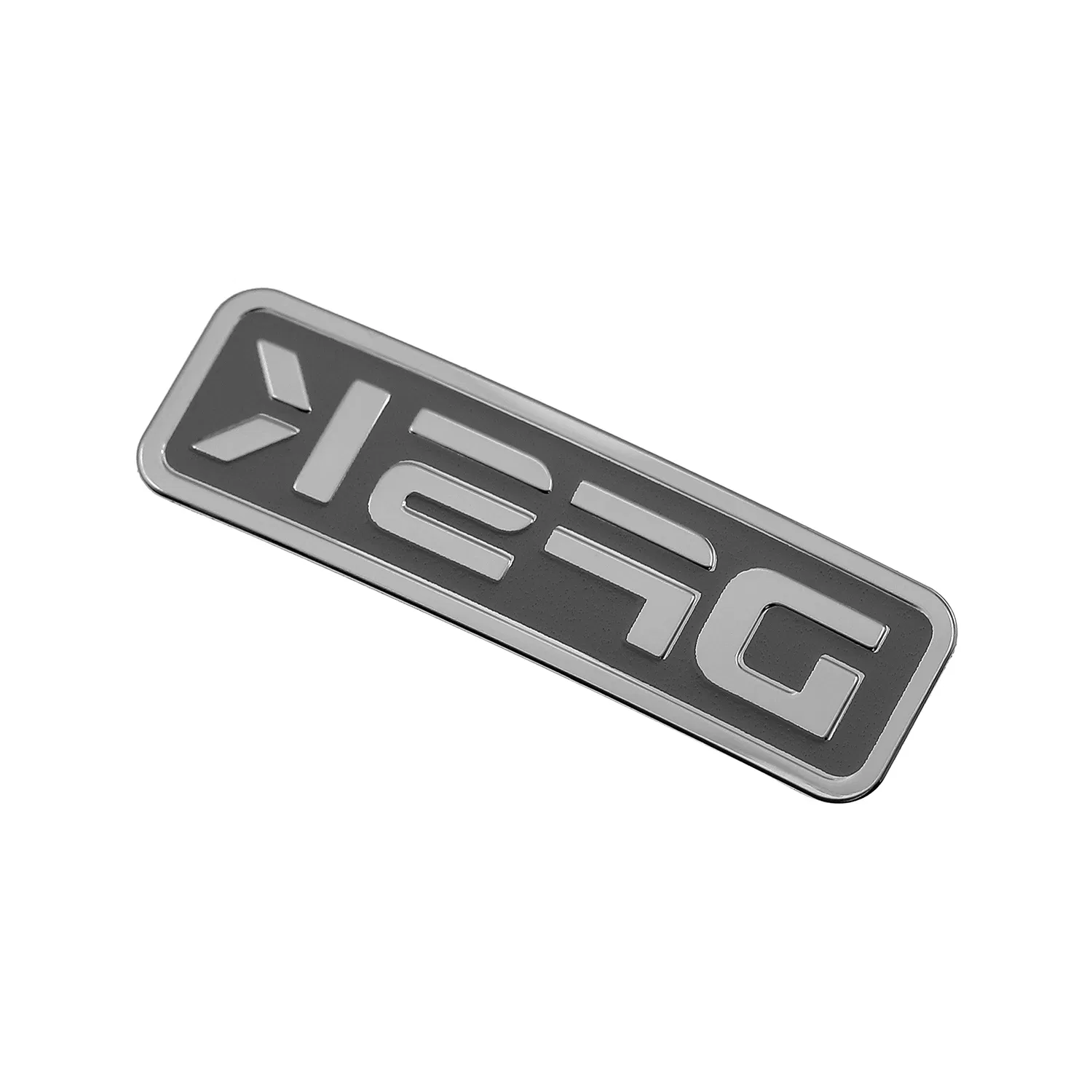 Elegant Aluminum Name Badge with Distinctive Branding for Professionals