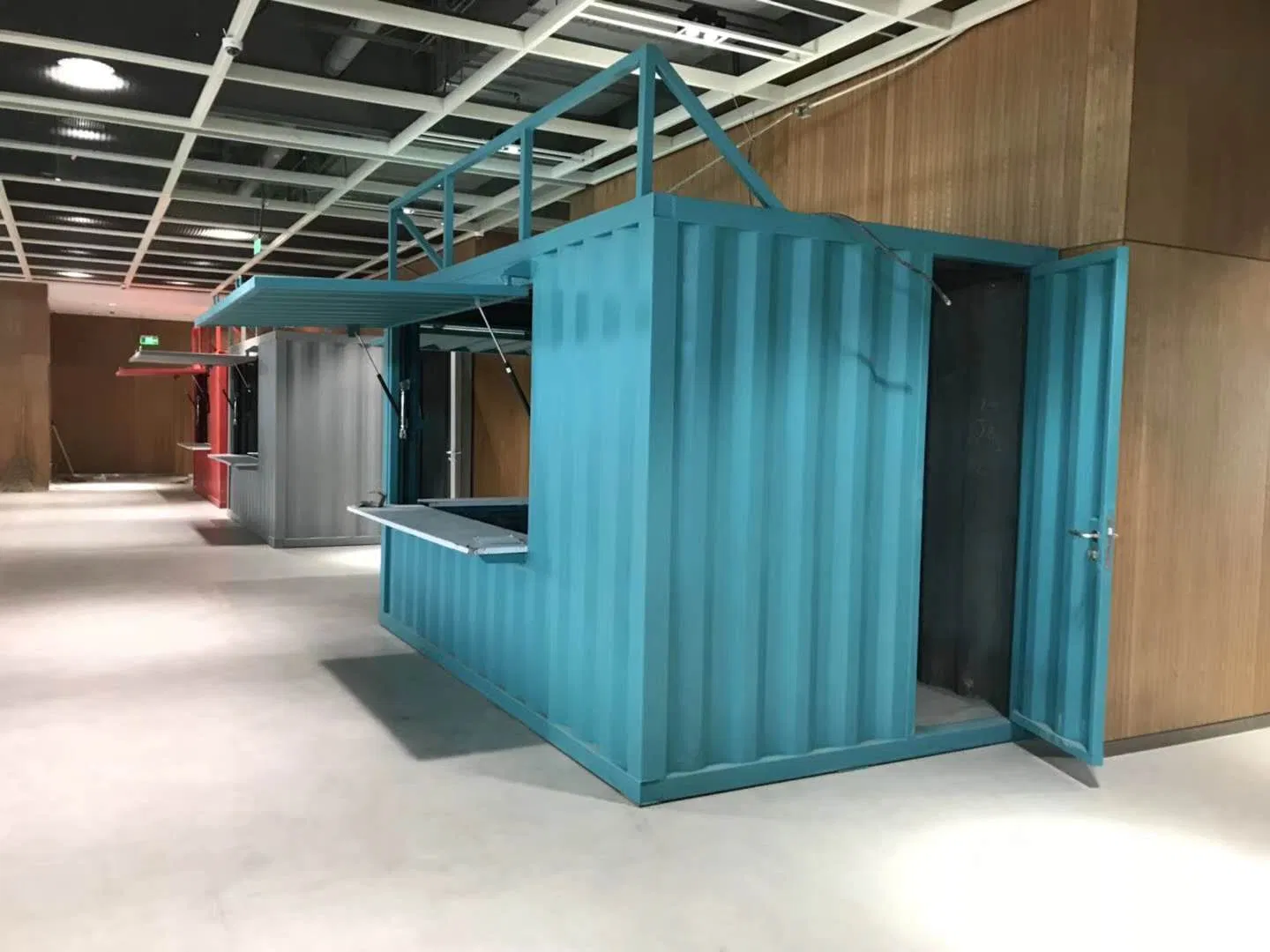 Customized Prefab Container House Prefabricated Booth Portable Modular Guard Room Made by Shipping Container Factory
