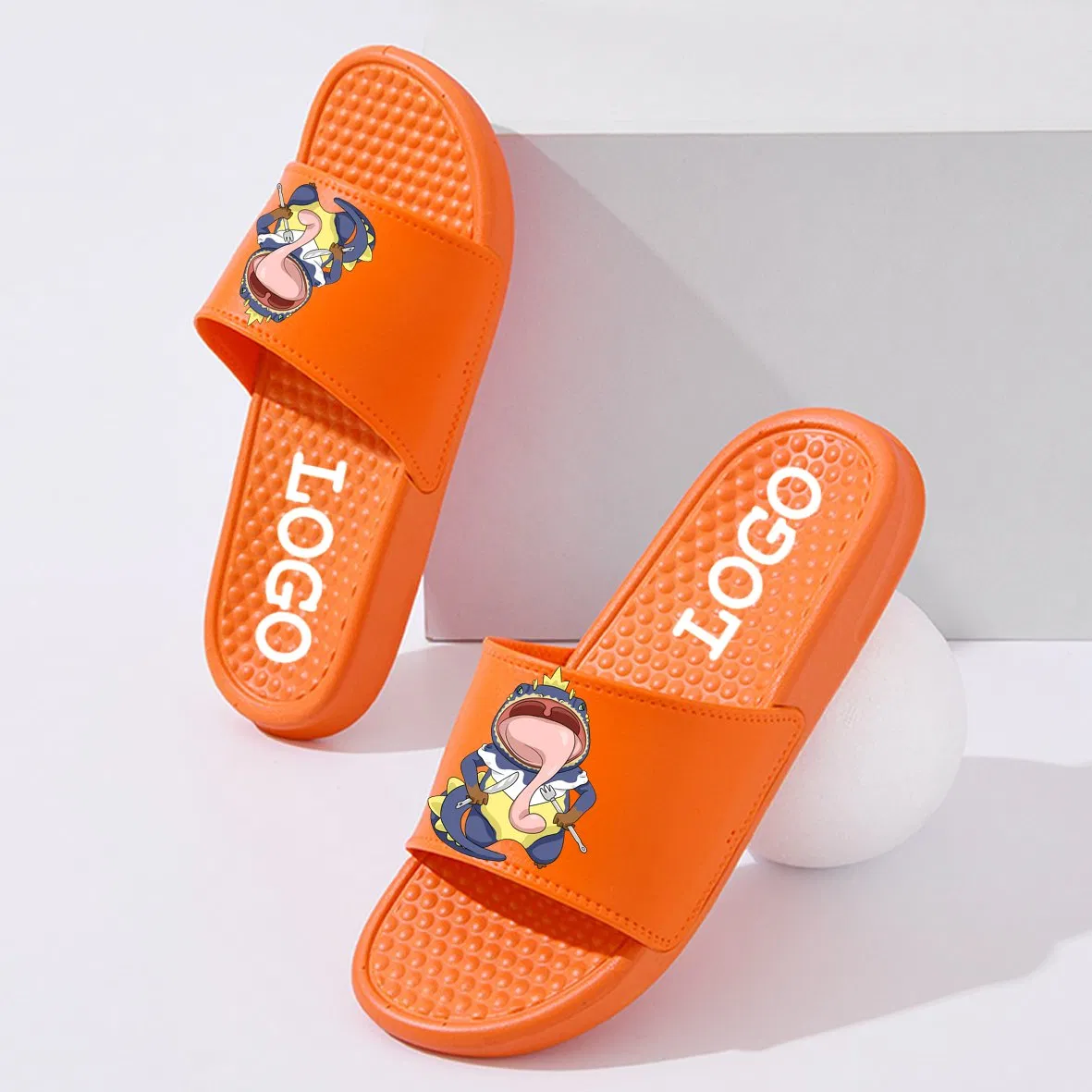 Factory Custom Slipper OEM Logo Hotel Slippers Custom Logo Slides Sleepers SPA Slippers for Men and Women