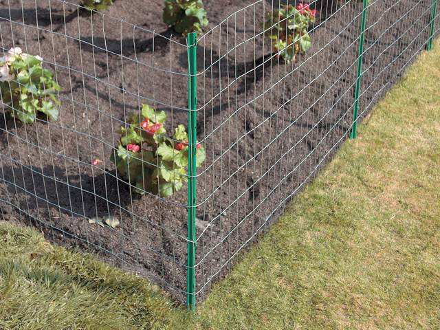 U Shape Post Garden Fence Use 3 4 5 6 7FT Long