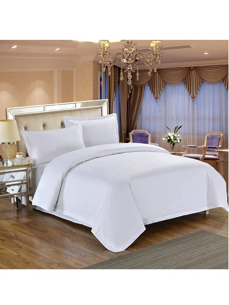 100% Cotton 4-Piece Bed Linen Set 200tc 300tc 400tc for Hotel