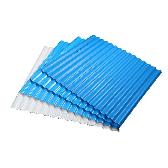 Farm Market Shade Corrugated PVC Roofing Tile