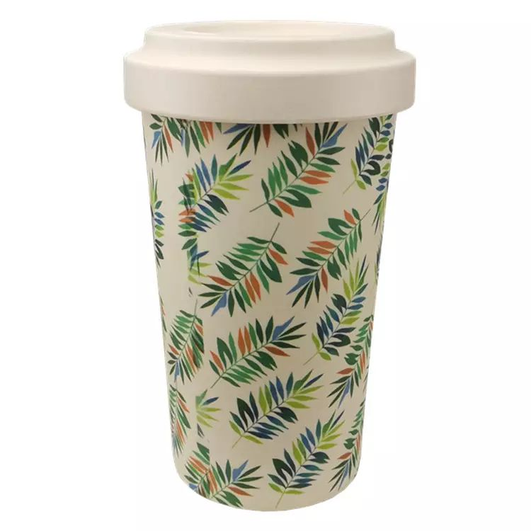 Greensun Eco-Friendly Bamboo Fiber Travel Mug, Food Safe Travelling Cup