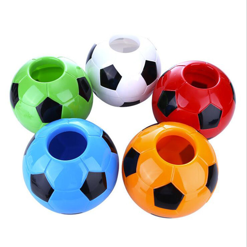 Tissue Holder Paper Pumping Box Tissue Box Paper Pot for Home Office Car Tissue Holder Creative Round Football Shape Roll Bl11988