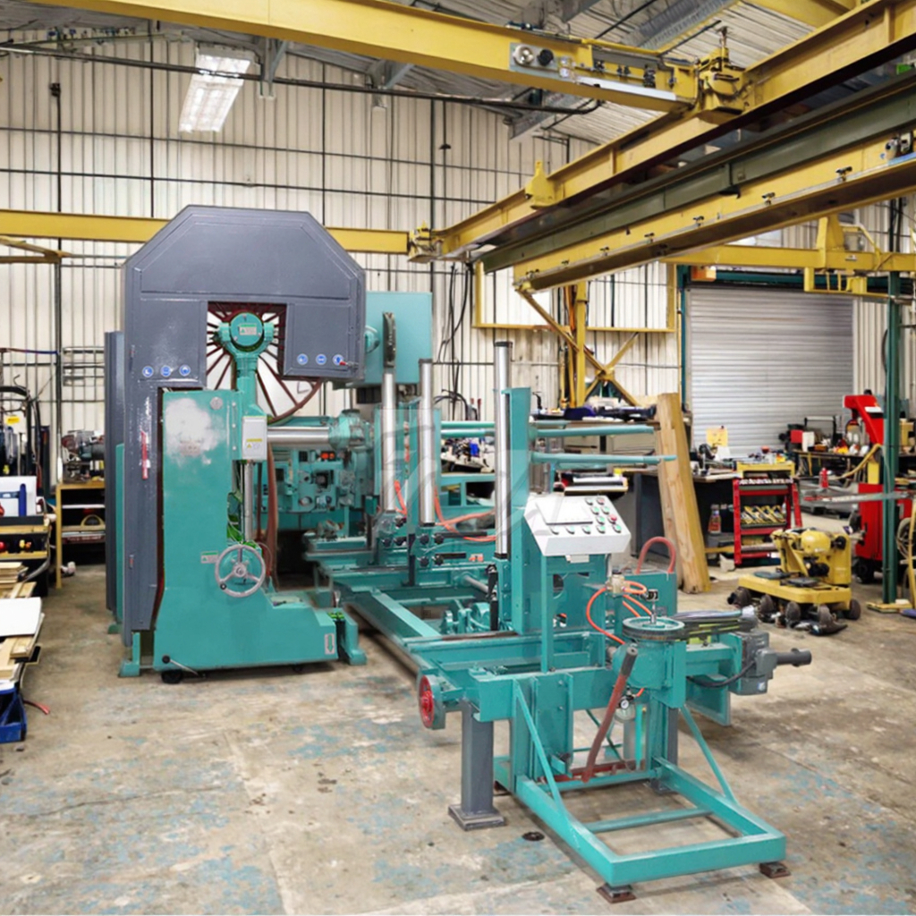 Ленточная пилорама дизельная с режущей тележкой