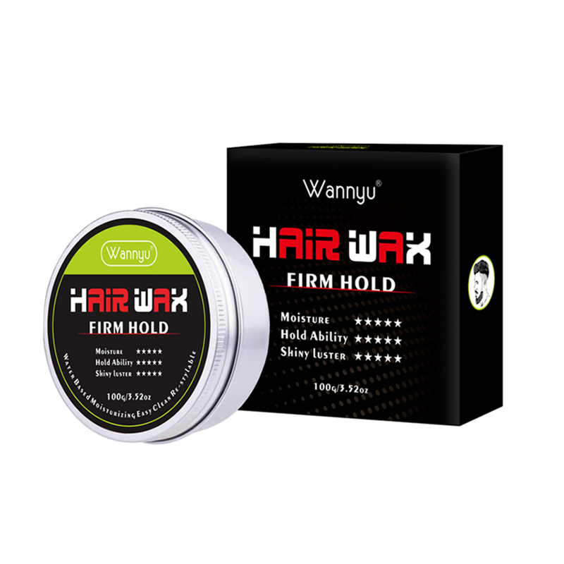 Factory Best Selling Wholesale Natural Formula Moisturizing Feature Firmly Hold Long Lasting Fragrant Private Label Hair Wax