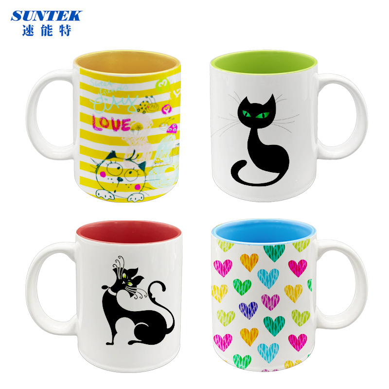 11 Oz Cup Sublimation Ceramic Tea Coffee Mug