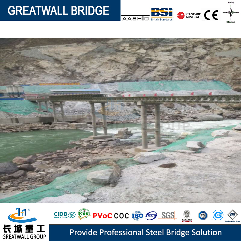 Bailey Bridge Produced by Great Wall Heavy Industry Customized According to Customer Needs