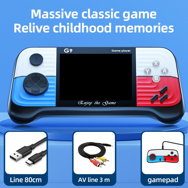 Портативная игровая консоль G9 Mini Arcade Classic 666 в 1