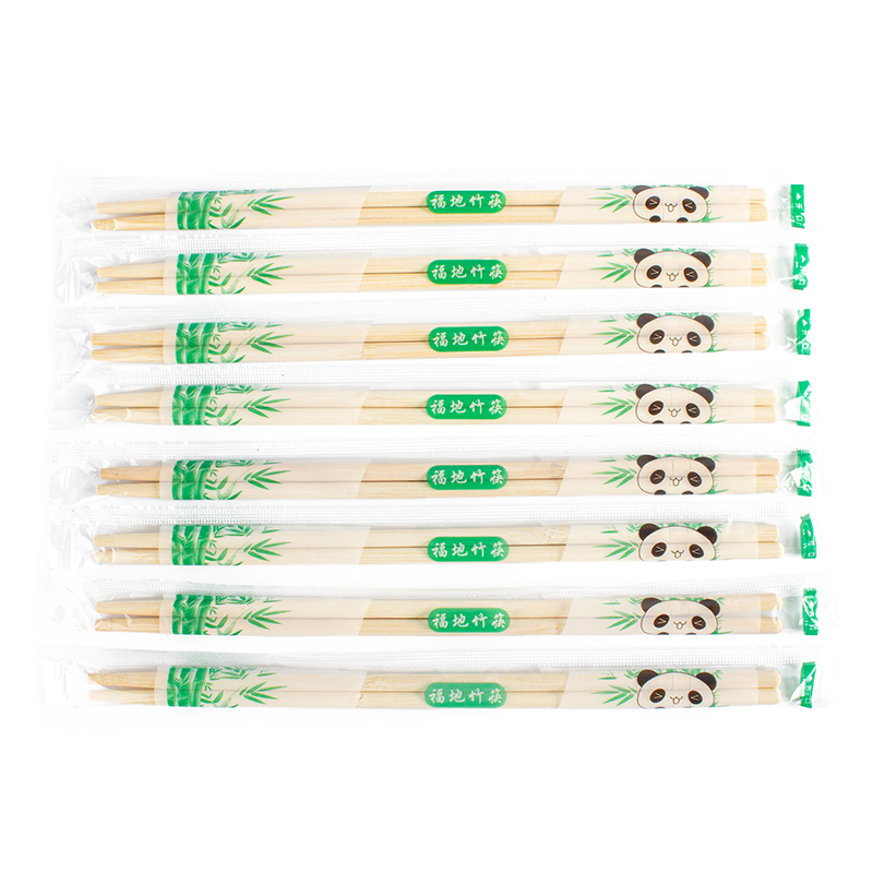Customized 100% Eco-Friendly Disposable Bamboo Chopsticks for Takeaway Food