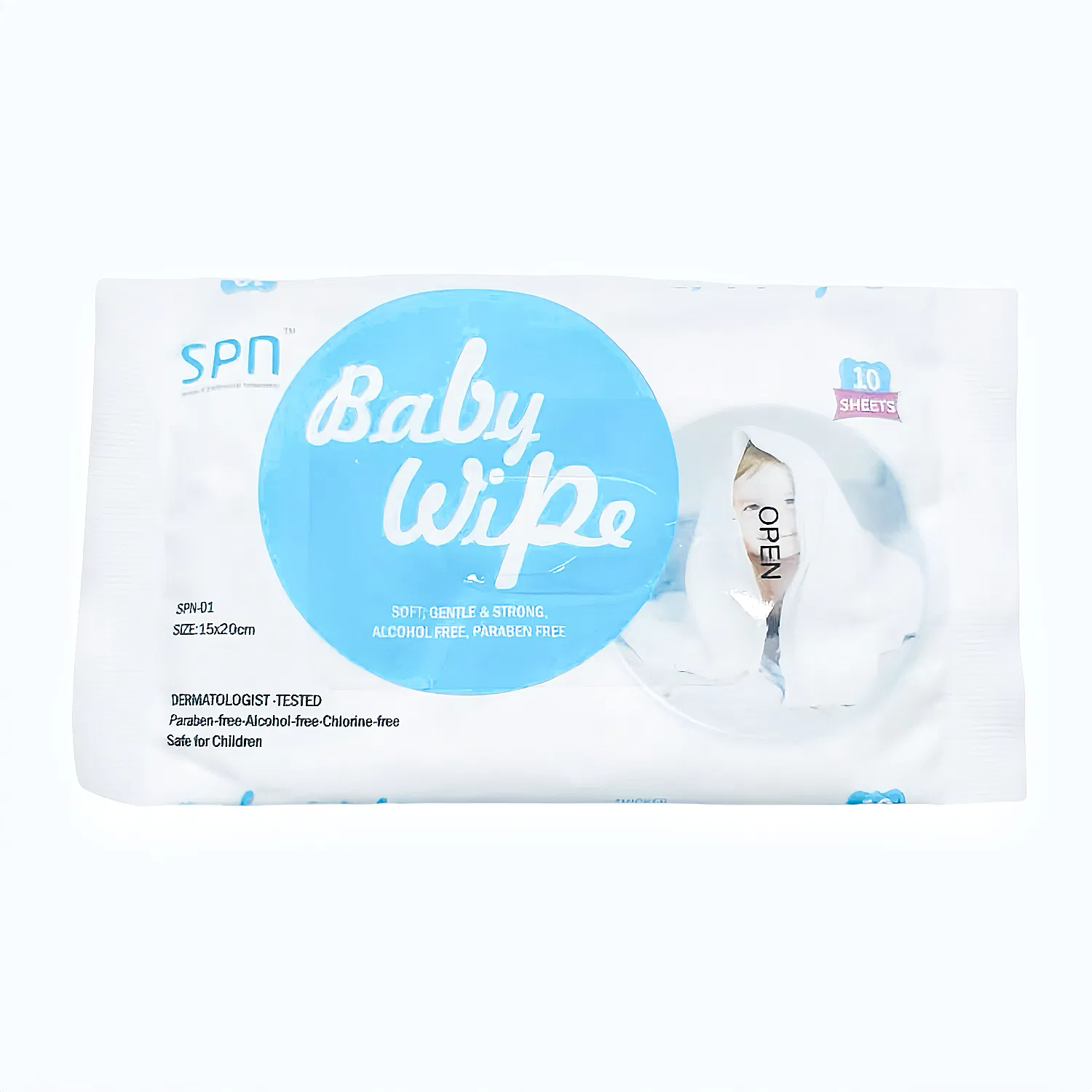 Safe Cleaning Baby Wipes Are Suitable for Tender Love and Baby's Soft Skin