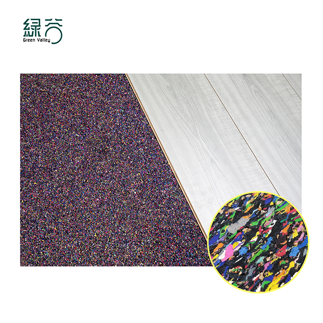 Sound Insulation Underlay Rubber Sound Proof Eco-Friendly Flooring Rubber Underlay