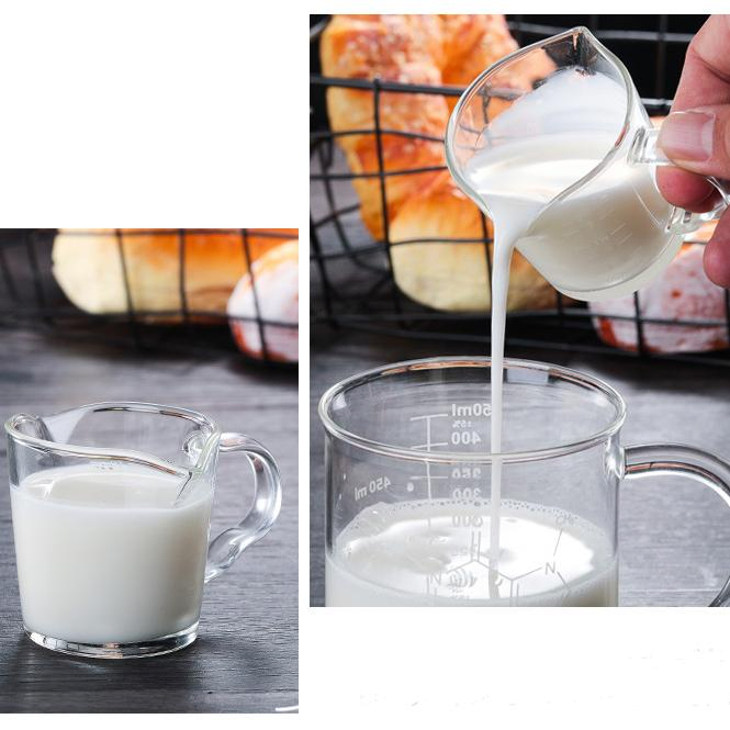 Versatile Coffee Extraction Ounces Cup with Graduated Measurements