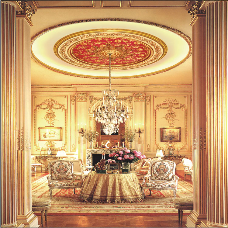 Banruo Round Polystyrene Ceiling Interior Decoration Material