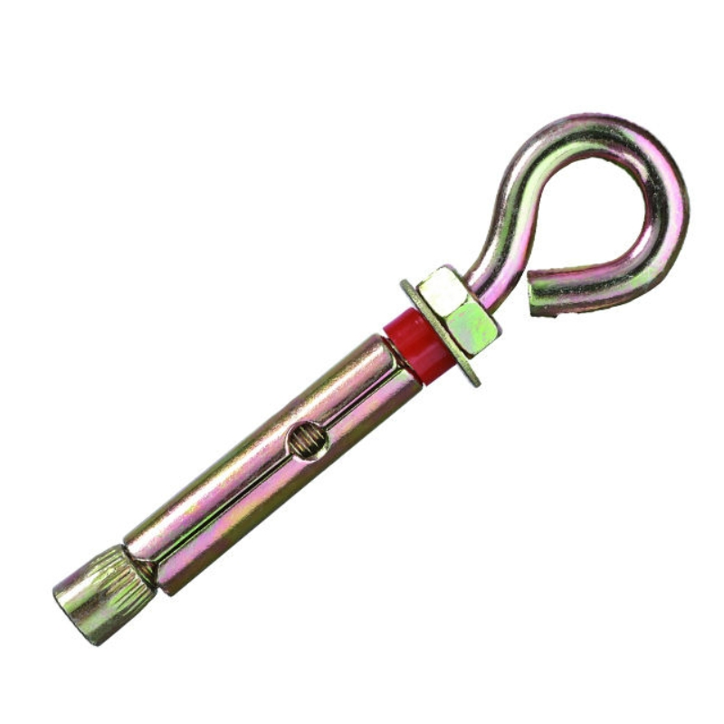 M8 M10 Anchor Bolt Carbon Steel Zinc Hook Wedge Anchor Bolt