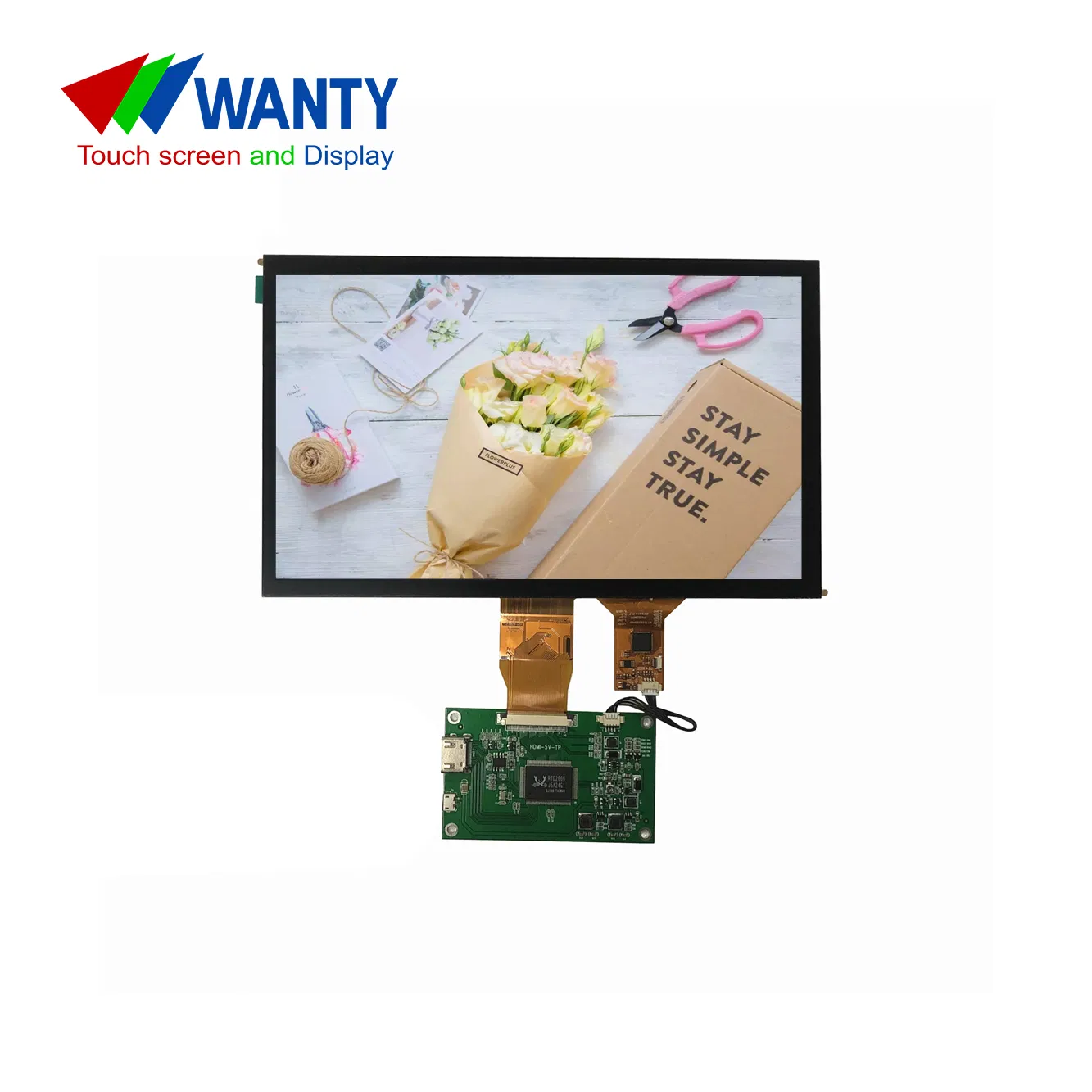 China Supplier 10.1 Inch 1024x600 IPS HDMI LCD Panel Touch Screen Module Raspberry Pi TFT LCD Touch Display Monitor