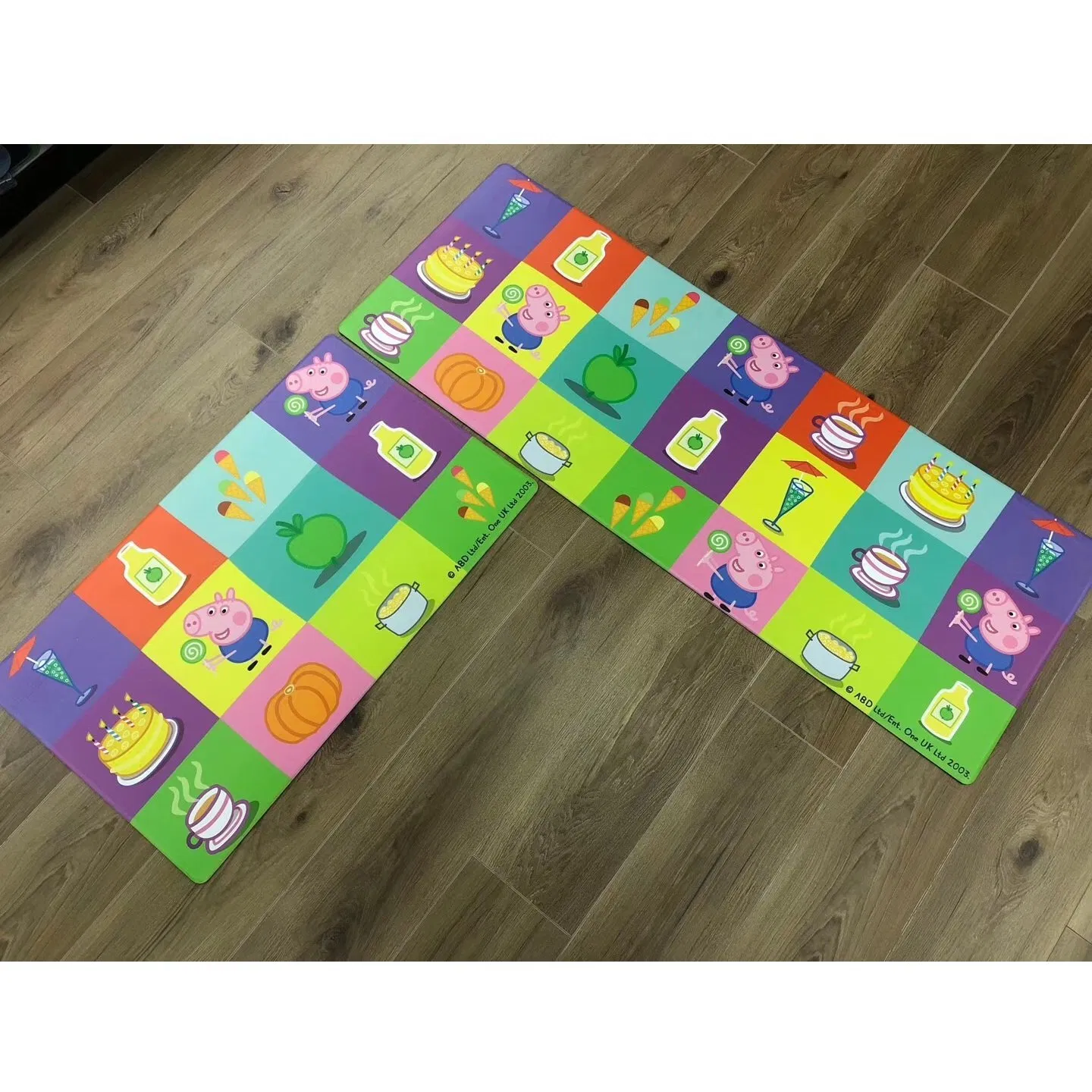 Durable Custom Pattern PVC Printed Mats for Kitchen Use