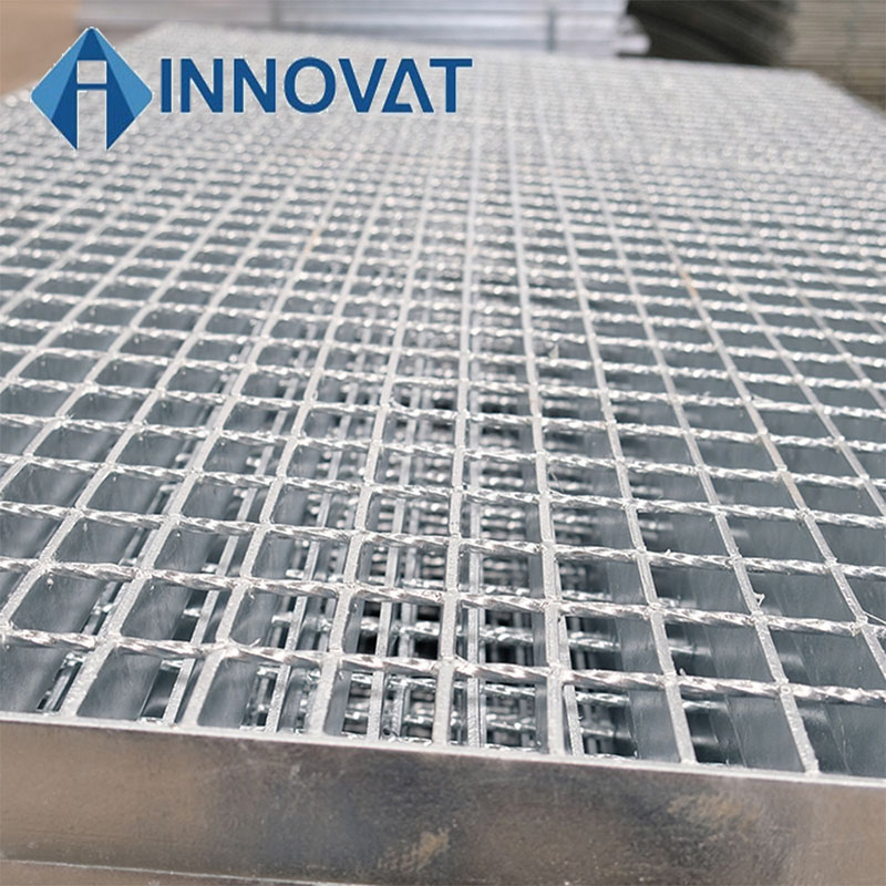 Galvanised Hot DIP Stainless Steel Drain Stair Tread Iron Bar Steel Grating