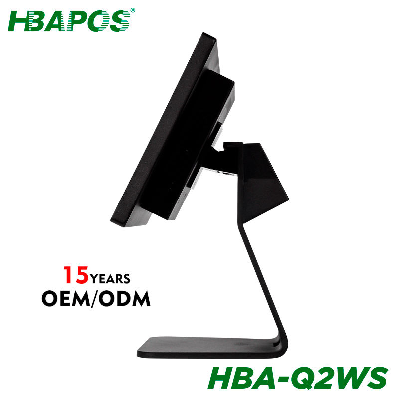 2025 New Dual Screen POS Machine for Sale with Stand Cash Register All in One POS System