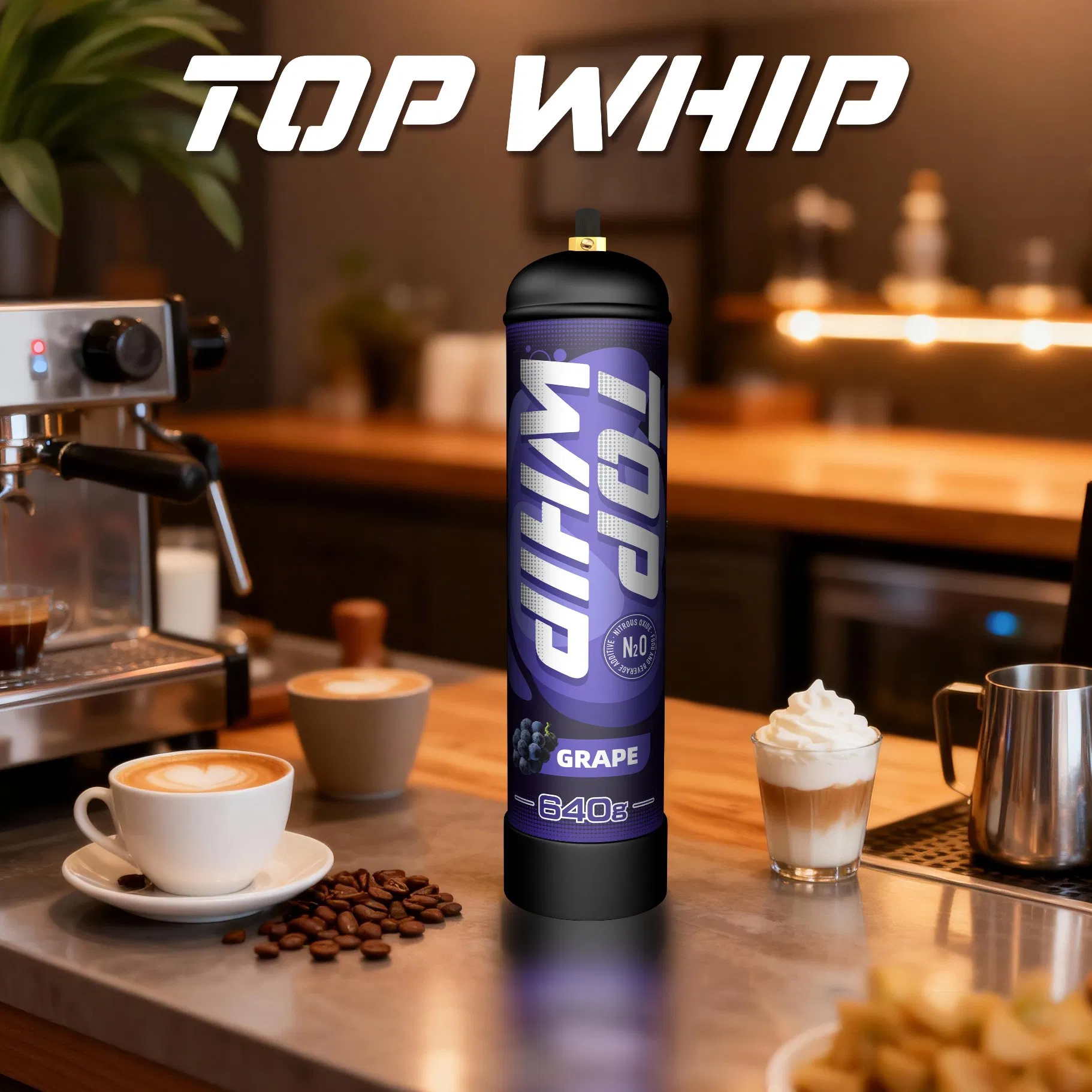 Картридж для взбивания сливок Topwhip 640 г