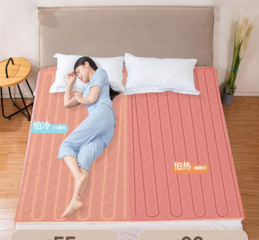 1688 Heating Temperature Adjustment Heated Blanket Pad Electric Water Mattress Manufacturer in China