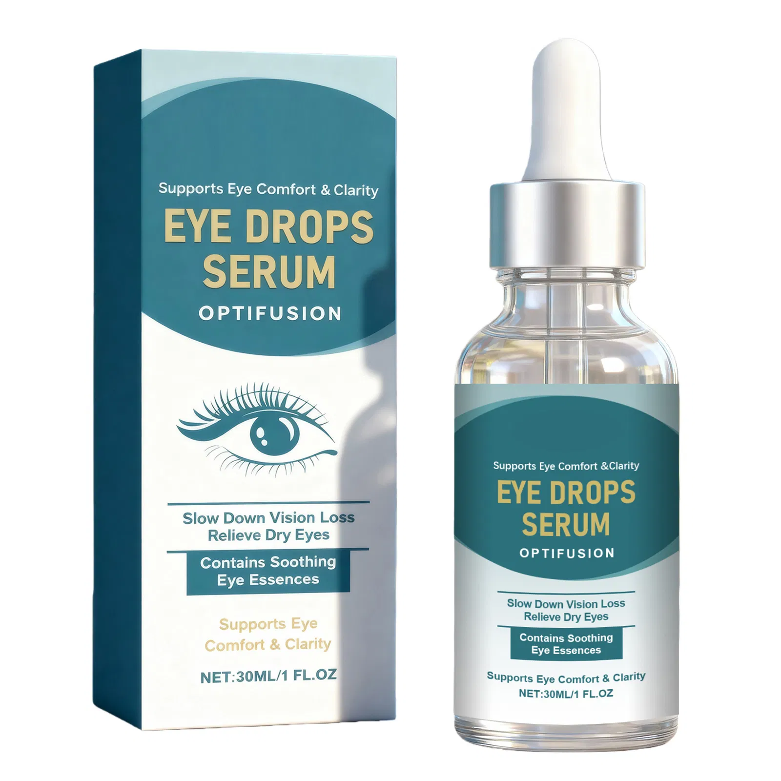 Eye Drops Serum Wholesale Organic Under Eye Serum Puffy Bags 30ml Eye Lift Serum