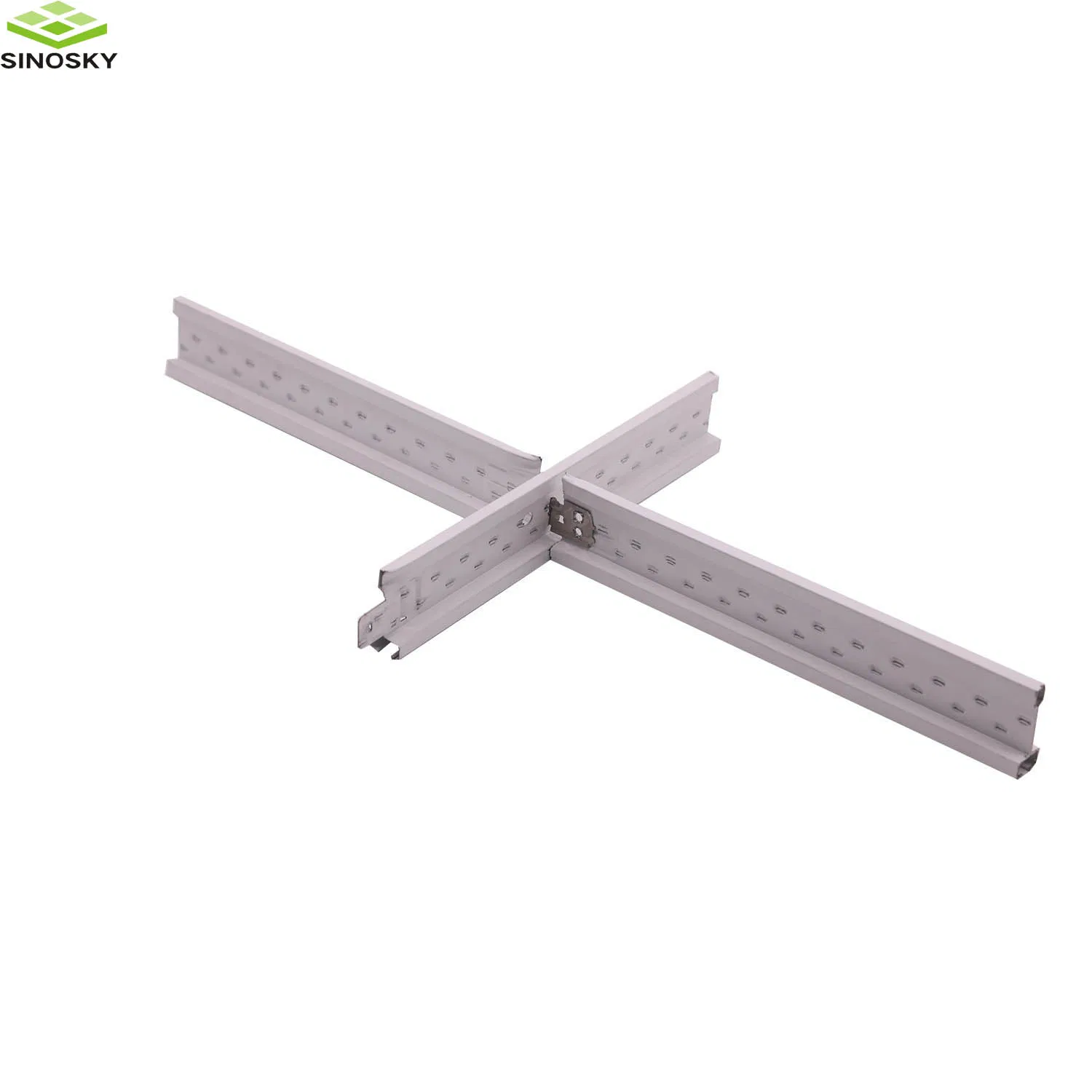 High Stability Interior Suspension Ceiling Tee Grid Metal Frame with Suspended Galvanized Ceiling T Grid
