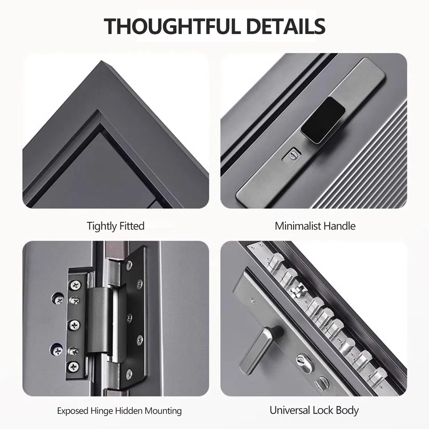 Стальная гаражная дверь с оцинкованным листом