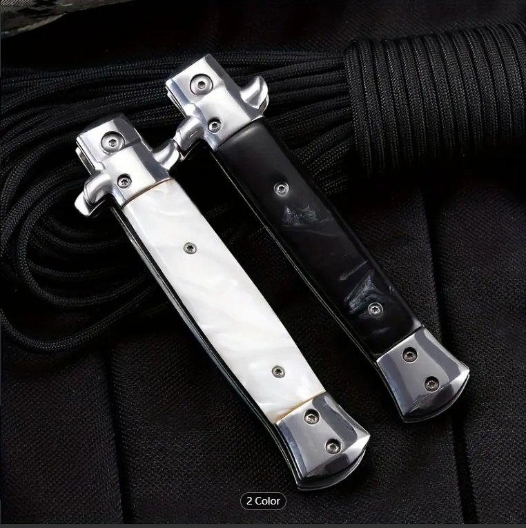 Ds-3302 Hot Sale High Hardness Stainless Steel Folding Knife, Creative Portable Pocket Knife for Outdoor Camping Hunting