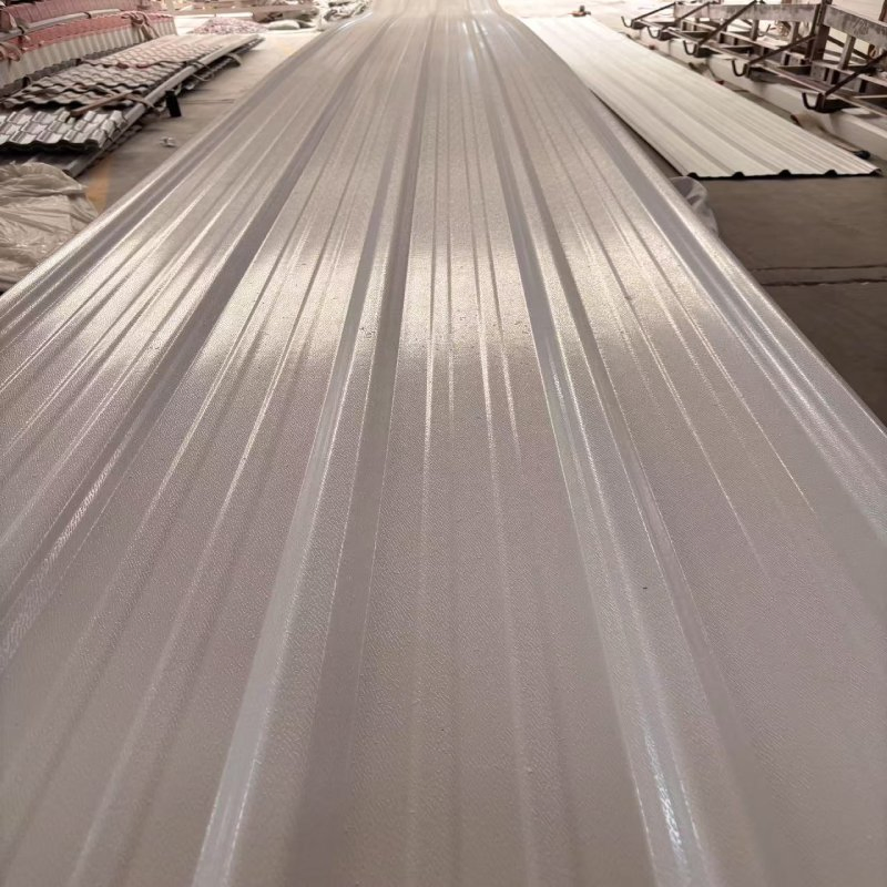 Durable Modern White UPVC Roofing Sheets for Warehouses Park