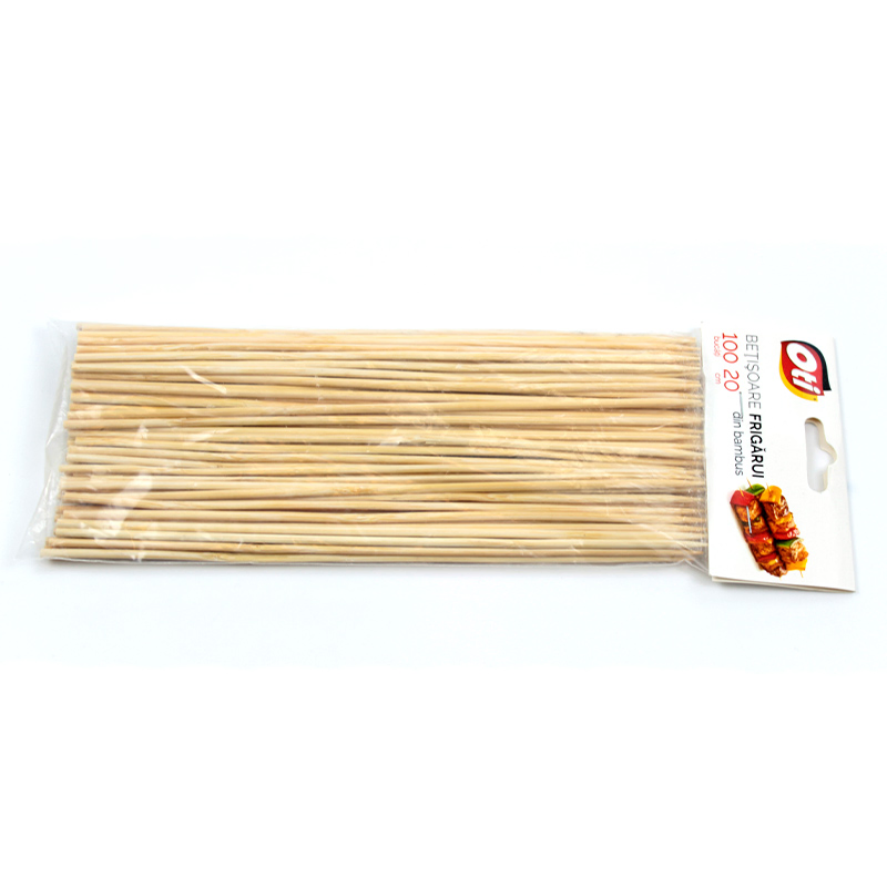 Disposable Biodegradable Simple Style Design Natural Environmental Bamboo Stick for BBQ