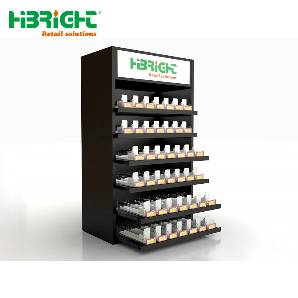 Cigarette Racks Display Shelf for Convenience Store