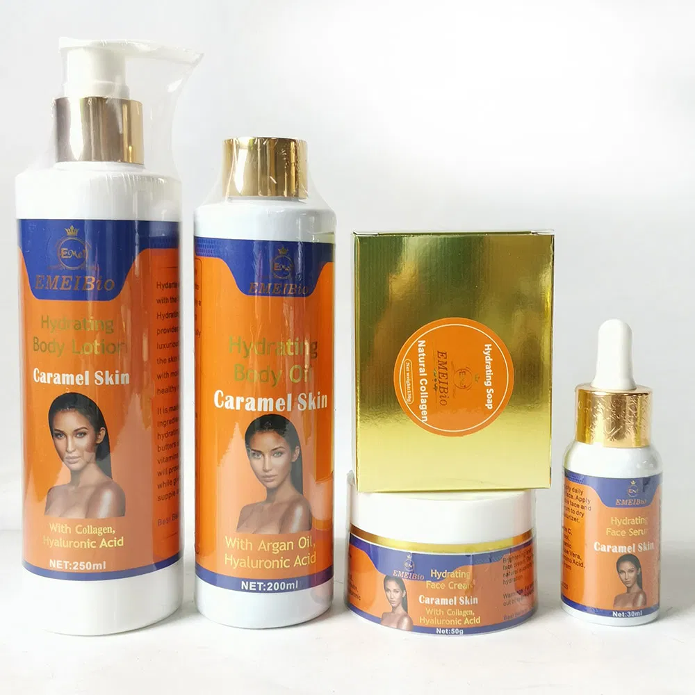 Custom Extract Rejuvenating Caramel Exfoliate Skin Set Facial Oil Anti Aging Moisturizing Caramel Complexion for Skin
