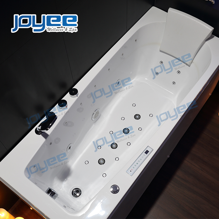 Угловая акриловая ванна с гидромассажем Joyee