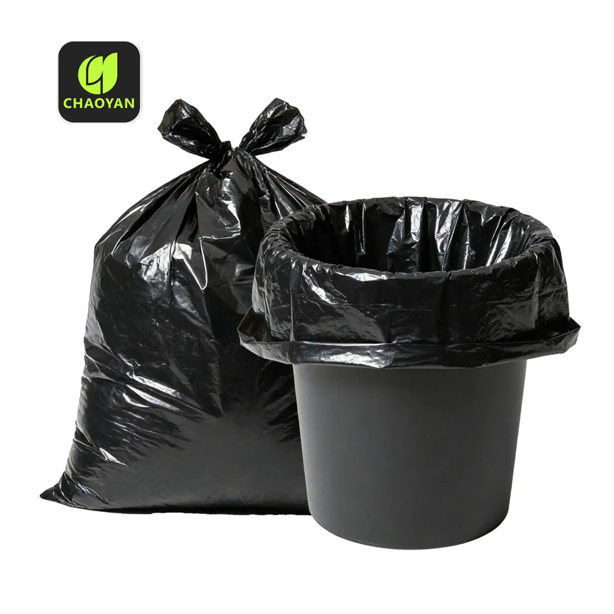 Черные мусорные пакеты 13 галлонов с ароматом лаванды