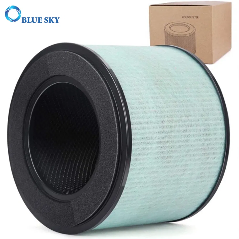 Upgraded 3-in-1 True HEPA Filter Activated Carbon Filter Replacement for Partu BS-08 HEPA Air Purifier