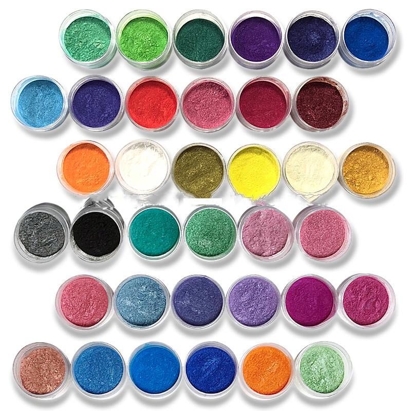 Nail Lip Color Cosmetic Grade Pearl Mica Pigment Fluorescent Powder