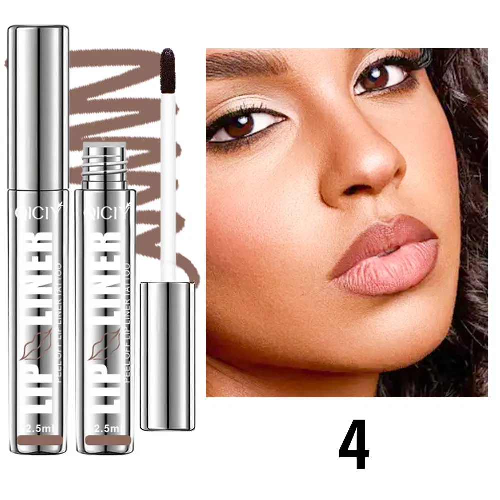 Cosmetic 2.5ml 4 Color Tear off Lip Liner