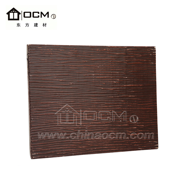 Fireproof and Waterproof Wood Grain Magnesium Oxide Board Cladding