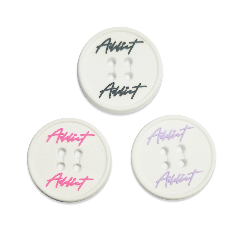 Пуговицы мужские с логотипом 4 отверстия для рубашек джинсов